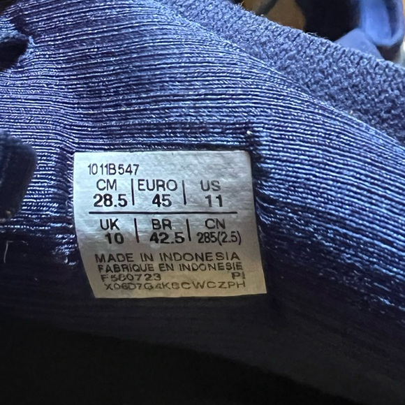 ASICS Nimbus 25 grey blue great condition - Picture 5 of 5